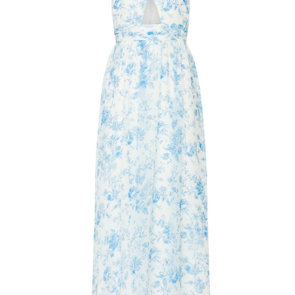 LTD Chic Blue Floral Dress